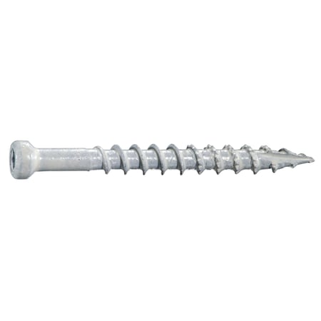 Saberdrive Deck Screw, #8 x 1-5/8 in, 18-8 Stainless Steel, Trim Head, Torx Drive, 203 PK 54815